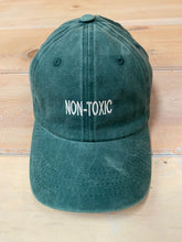 Load image into Gallery viewer, “Non-Toxic” Embroidered Vintage Wash Trucker Hat

