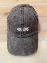 Load image into Gallery viewer, “Non-Toxic” Embroidered Vintage Wash Trucker Hat
