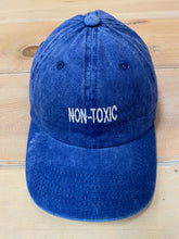 Load image into Gallery viewer, “Non-Toxic” Embroidered Vintage Wash Trucker Hat
